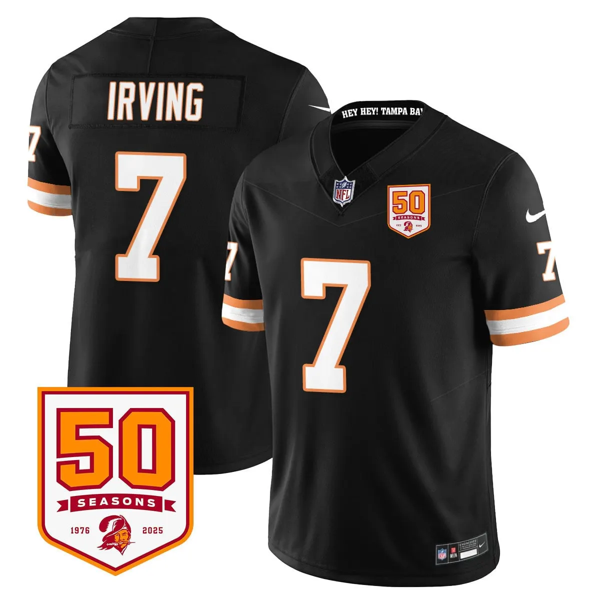Tampa Bay Buccaneers Nike Vapor Limited Stitched Jersey - White - Image 11