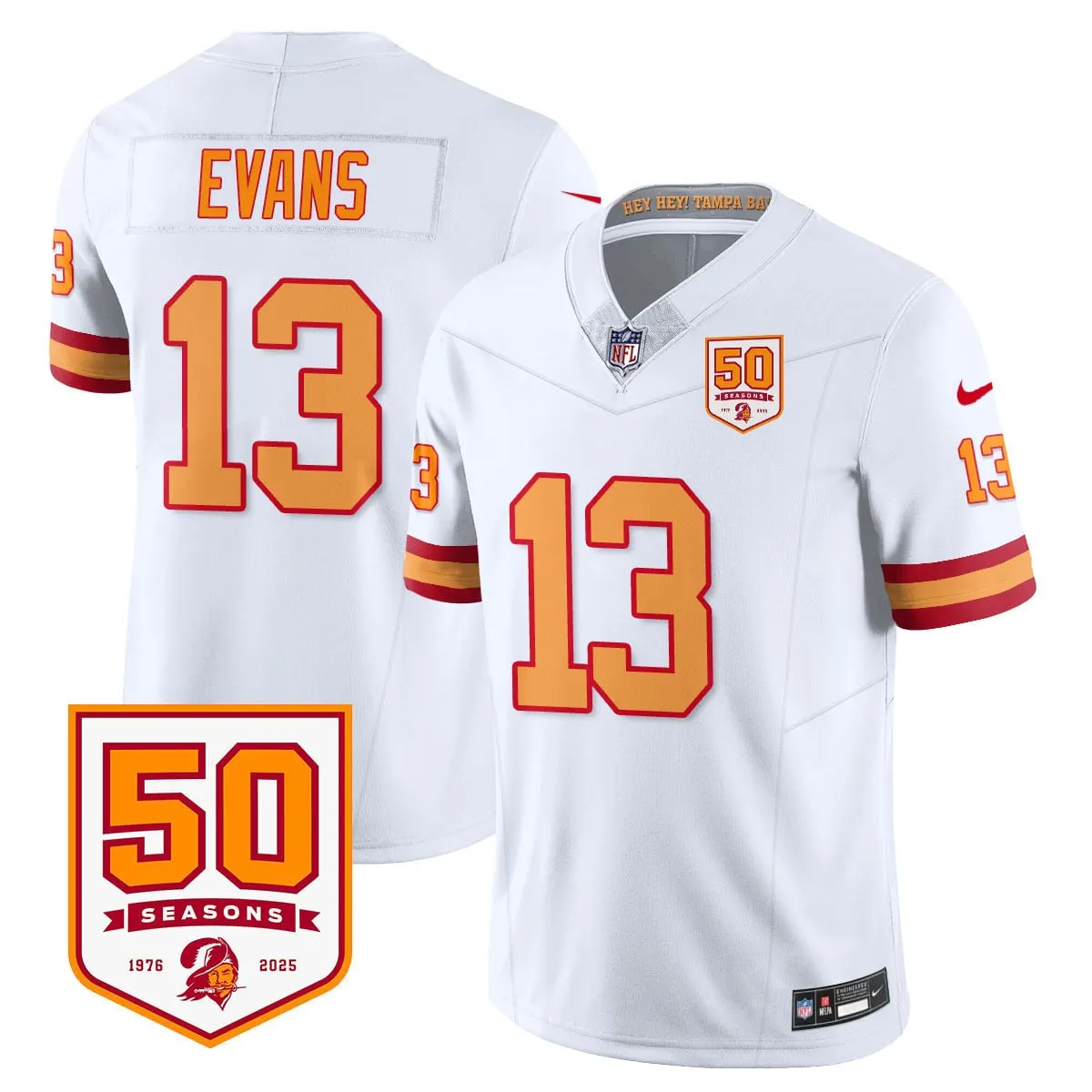 Tampa Bay Buccaneers Nike Vapor Limited Stitched Jersey - White