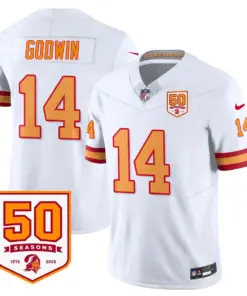 Tampa Bay Buccaneers Nike Vapor Limited Stitched Jersey - White - Image 30