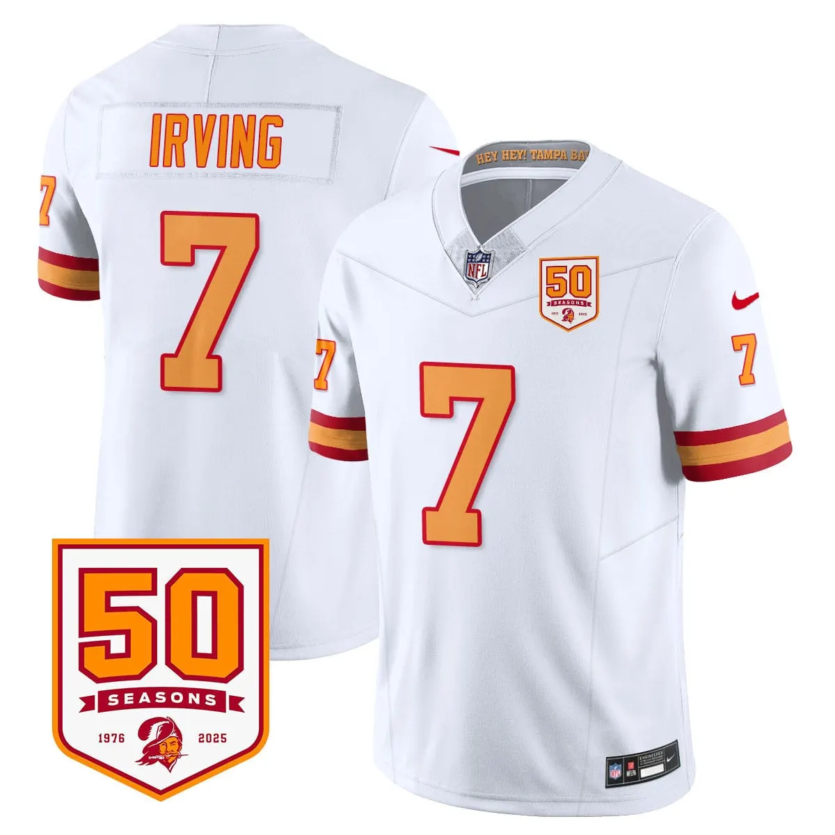 Tampa Bay Buccaneers Nike Vapor Limited Stitched Jersey - White - Image 31
