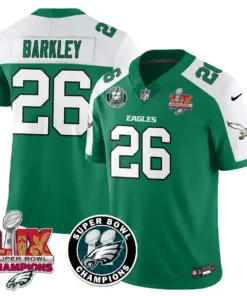 Philadelphia Eagles Nike Super Bowl LIX Champions Stitched Jersey - Kelly Green - Image 11