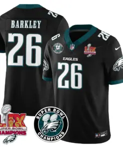 Philadelphia Eagles Nike Super Bowl LIX Champions Stitched Jersey - Kelly Green - Image 21