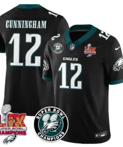 Philadelphia Eagles Nike Super Bowl LIX Champions Stitched Jersey - Kelly Green - Image 24