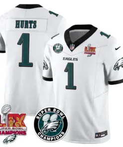 Philadelphia Eagles Nike Super Bowl LIX Champions Stitched Jersey - Kelly Green - Image 54