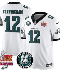 Philadelphia Eagles Nike Super Bowl LIX Champions Stitched Jersey - Kelly Green - Image 58
