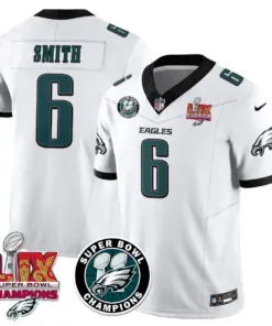 Philadelphia Eagles Nike Super Bowl LIX Champions Stitched Jersey - Kelly Green - Image 60