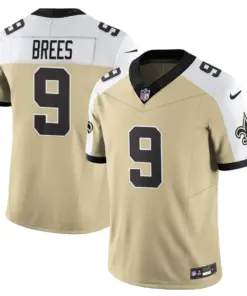 New Orleans Saints Nike Alternate Golds Vapor Limited Stitched Jersey - Gold