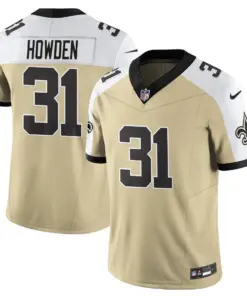 New Orleans Saints Nike Alternate Golds Vapor Limited Stitched Jersey - Gold - Image 3