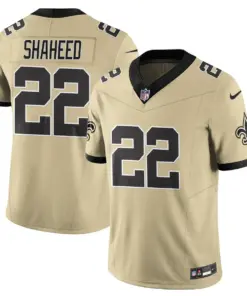 New Orleans Saints Nike Alternate Golds Vapor Limited Stitched Jersey - Gold - Image 15