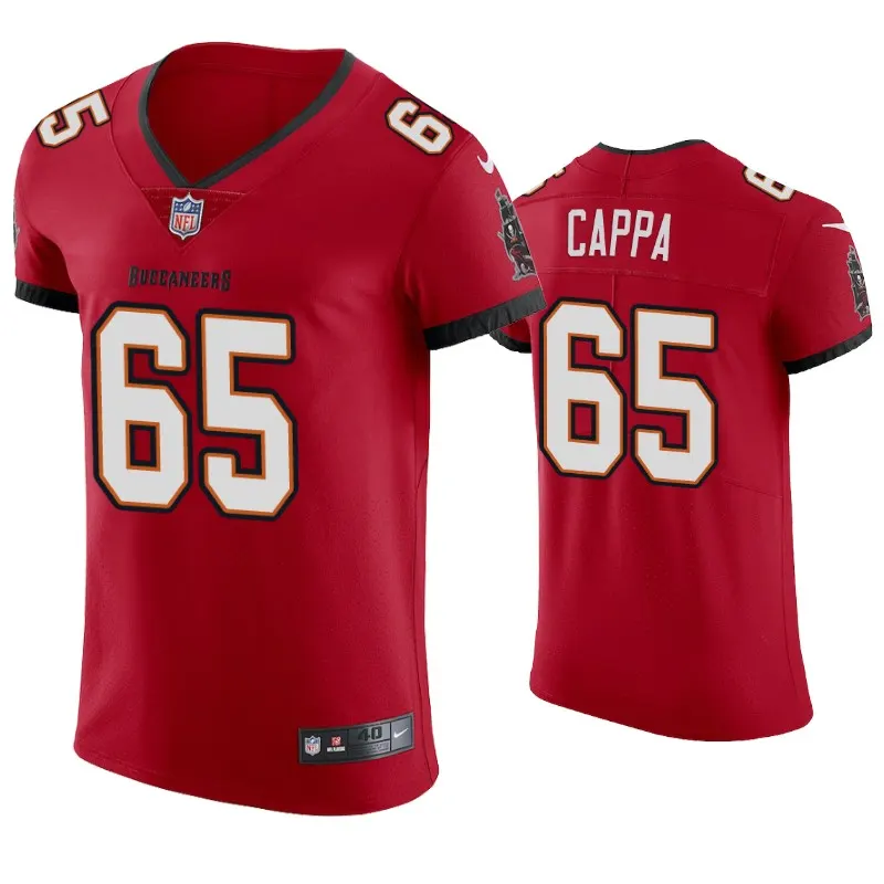 Alex Cappa Tampa Bay Buccaneers Nike 2020 Vapor Elite Jersey - Red