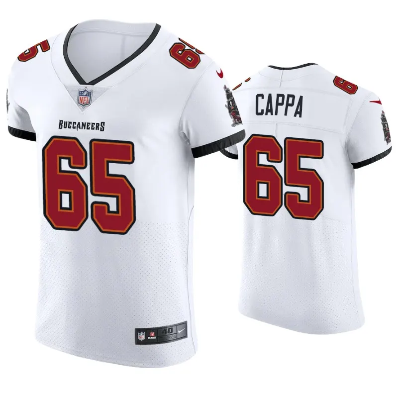 Alex Cappa Tampa Bay Buccaneers Nike 2020 Vapor Elite Jersey - White