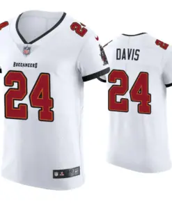 Carlton Davis Tampa Bay Buccaneers Nike 2020 Vapor Elite Jersey - White