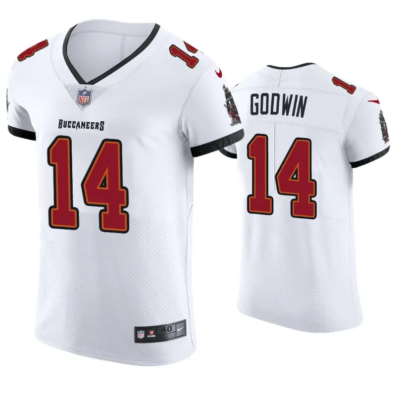 Chris Godwin Tampa Bay Buccaneers Nike 2020 Vapor Elite Jersey - White