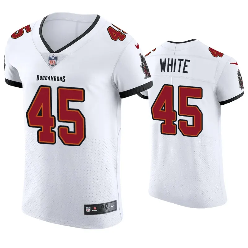 Devin White Tampa Bay Buccaneers Nike 2020 Vapor Elite Jersey - White