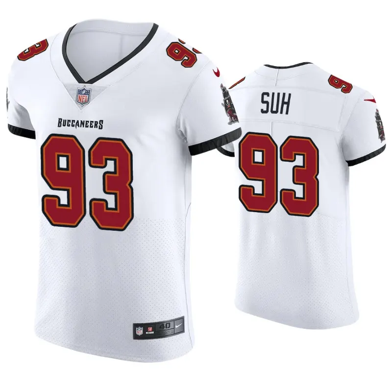 Ndamukong Suh Tampa Bay Buccaneers Nike 2020 Vapor Elite Jersey - White