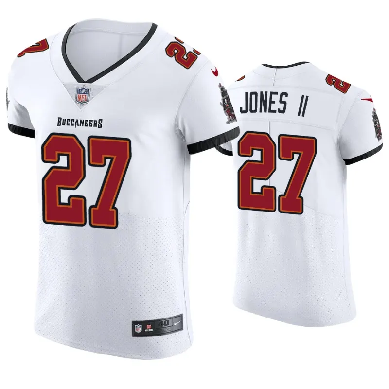Ronald Jones II Tampa Bay Buccaneers Nike 2020 Vapor Elite Jersey - White
