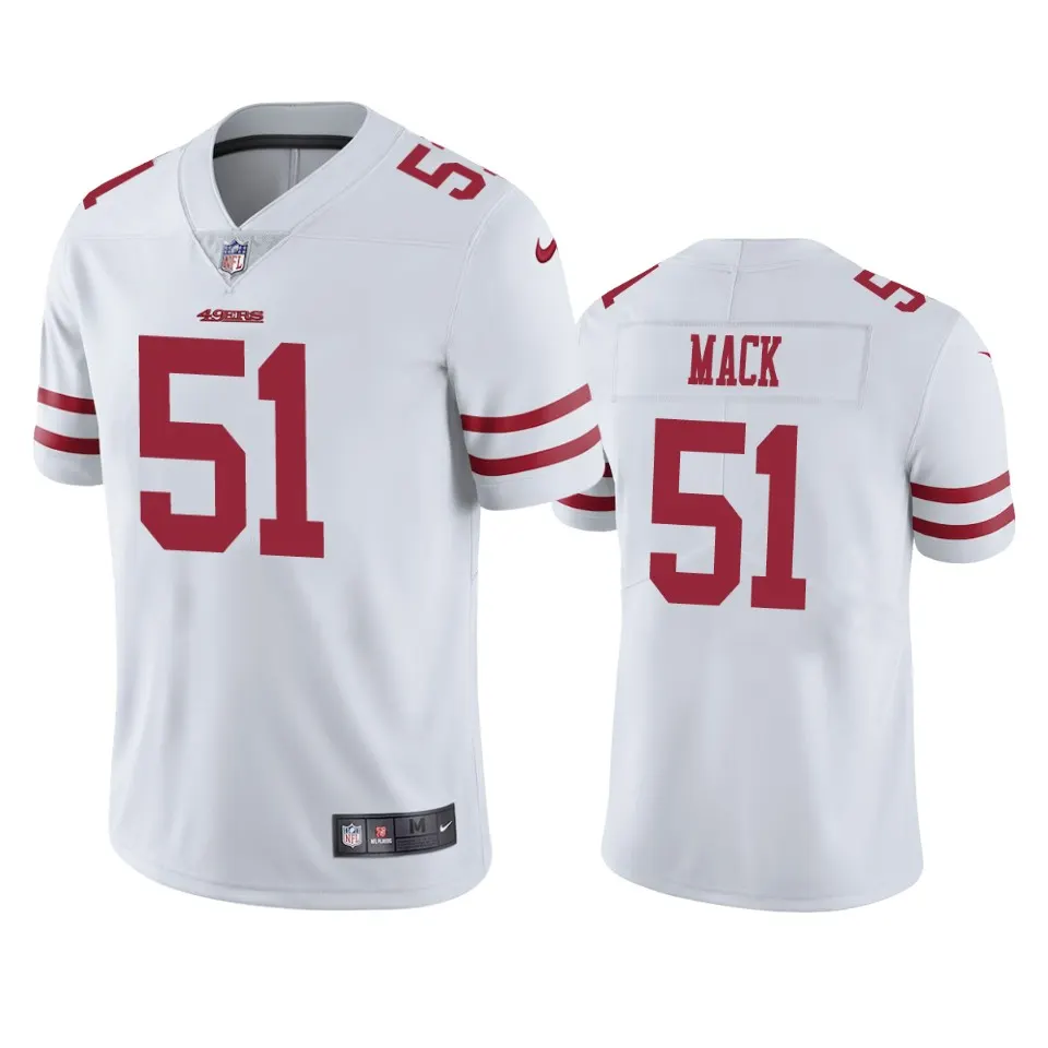 Alex Mack San Francisco 49ers Nike Vapor Limited Jersey - White
