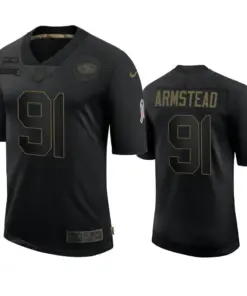 Arik Armstead San Francisco 49ers Nike 2020 Salute to Service Limited Jersey - Black