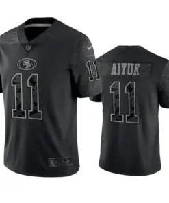 Brandon Aiyuk San Francisco 49ers Nike RFLCTV Limited Jersey - Anthracite