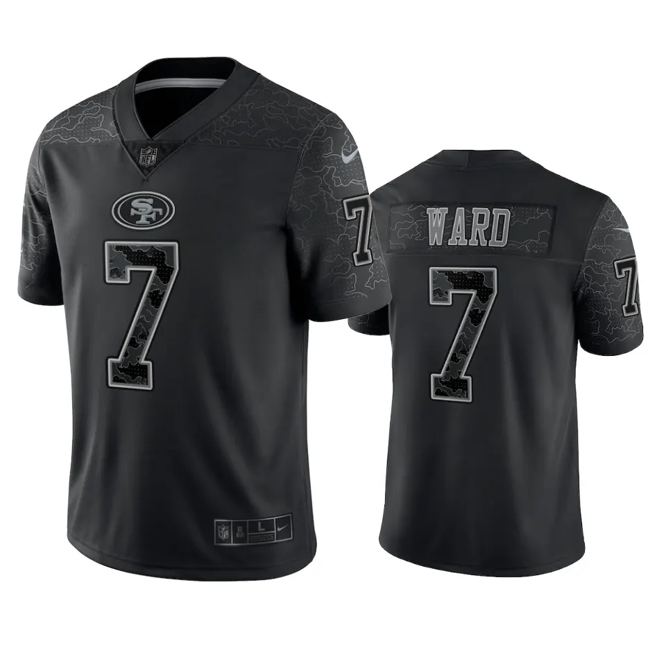 Charvarius Ward San Francisco 49ers Nike RFLCTV Limited Jersey - Anthracite