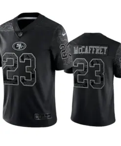 Christian McCaffrey San Francisco 49ers Nike RFLCTV Limited Jersey - Black