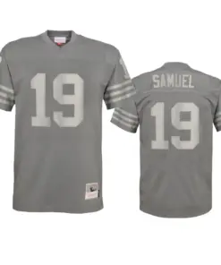 Deebo Samuel San Francisco 49ers Mitchell & Ness Metal Replica Jersey - Grey