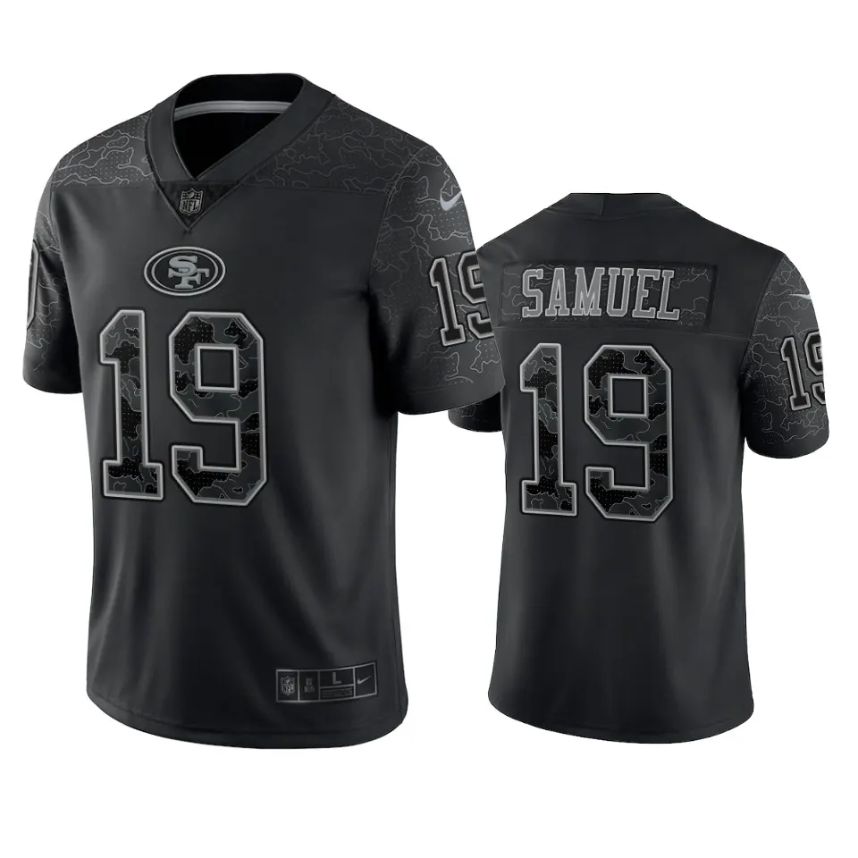 Deebo Samuel San Francisco 49ers Nike RFLCTV Limited Jersey - Anthracite