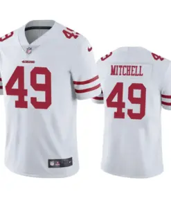 Elijah Mitchell San Francisco 49ers Nike Vapor Limited Jersey - White