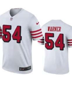 Fred Warner San Francisco 49ers Nike Color Rush Legend Jersey - White