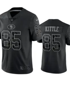 George Kittle San Francisco 49ers Nike RFLCTV Limited Jersey - Anthracite