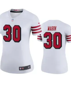 Greg Mabin San Francisco 49ers Nike Women's Color Rush Legend Jersey - White