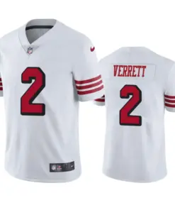 Jason Verrett #2 San Francisco 49ers Nike Color Rush Limited Jersey - White