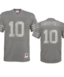 Jimmy Garoppolo San Francisco 49ers Mitchell & Ness Metal Replica Jersey - Grey