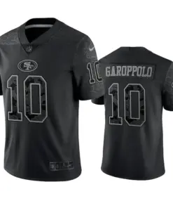 Jimmy Garoppolo San Francisco 49ers Nike RFLCTV Limited Jersey - Anthracite