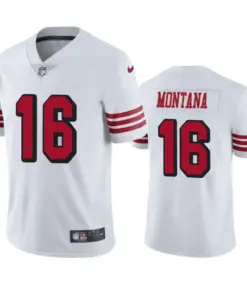 Joe Montana San Francisco 49ers Nike Color Rush Limited Jersey - White