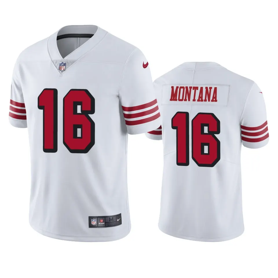 Joe Montana San Francisco 49ers Nike Color Rush Limited Jersey - White