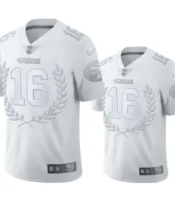 Joe Montana San Francisco 49ers Nike MVP Platinum Limited Jersey - White