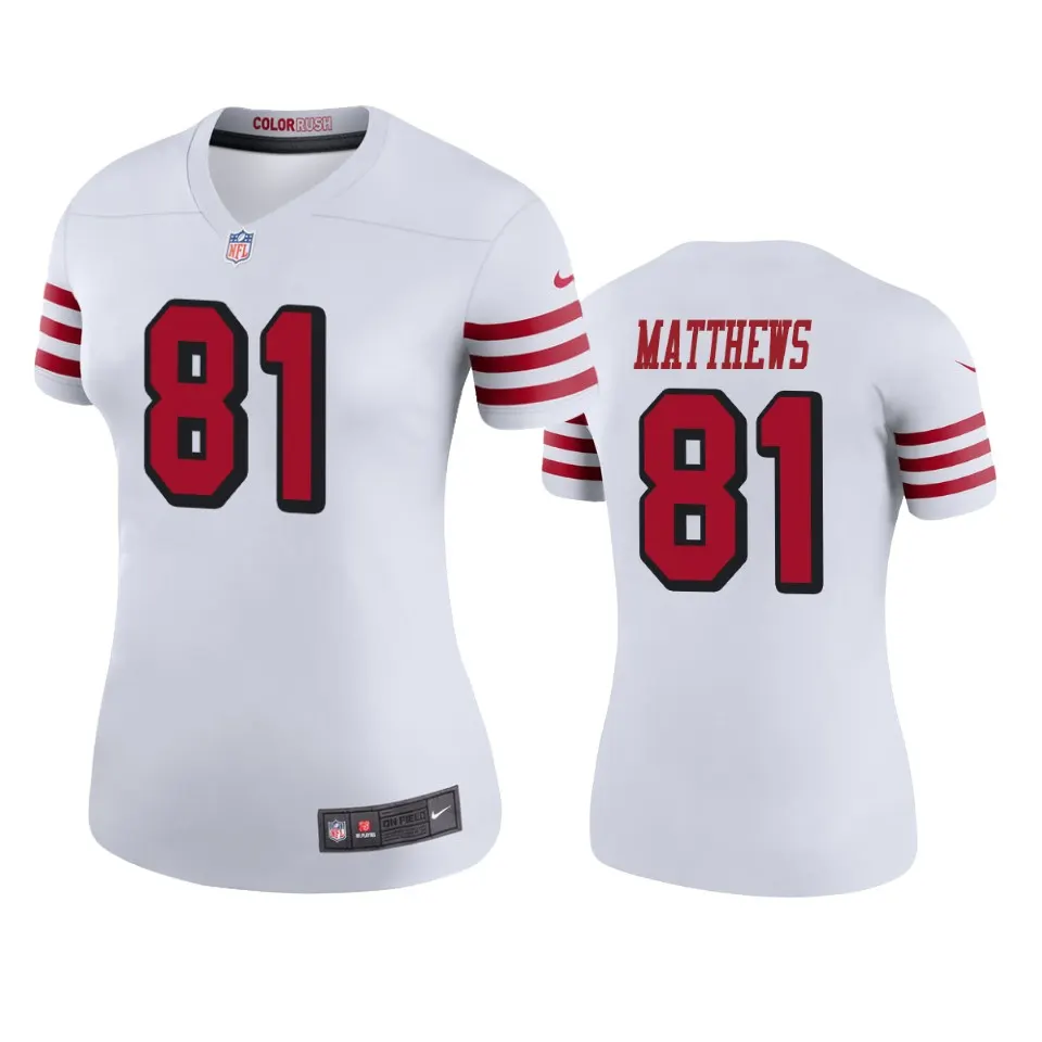 Jordan Matthews San Francisco 49ers Nike Women's Color Rush Legend Jersey - White
