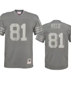 Jordan Reed San Francisco 49ers Mitchell & Ness Metal Replica Jersey - Grey