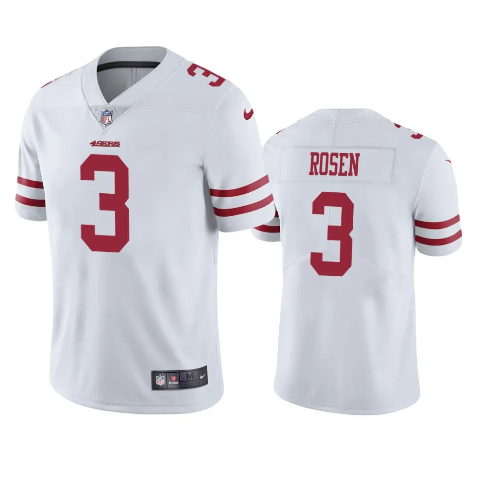 Josh Rosen San Francisco 49ers Nike Vapor Limited Jersey - White