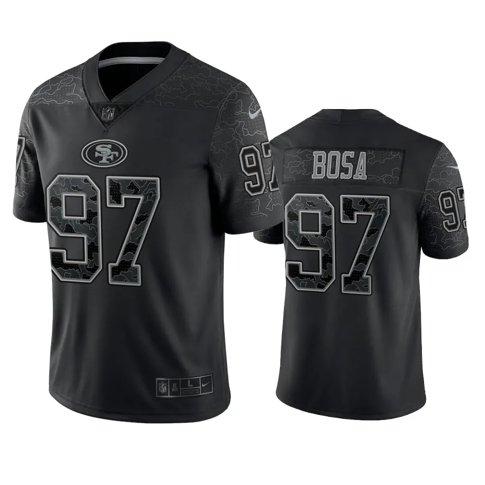 Nick Bosa San Francisco 49ers Nike RFLCTV Limited Jersey - Anthracite