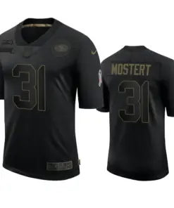 Raheem Mostert San Francisco 49ers Nike 2020 Salute to Service Limited Jersey - Black