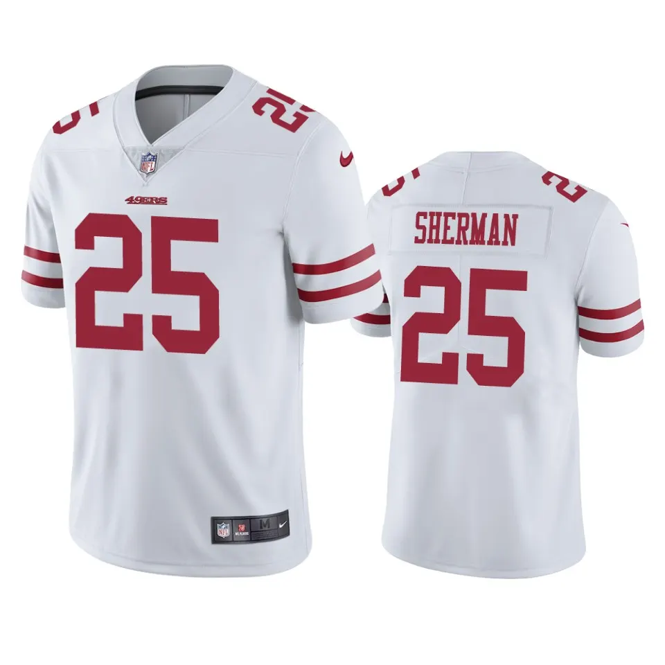 Richard Sherman San Francisco 49ers Nike Vapor Untouchable Limited Jersey - White