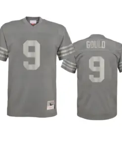 Robbie Gould San Francisco 49ers Mitchell & Ness Metal Replica Jersey - Grey