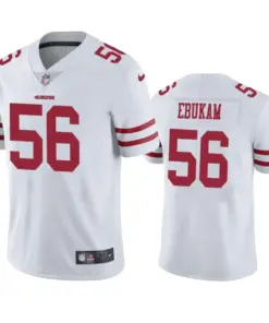 Samson Ebukam San Francisco 49ers Nike Vapor Limited Jersey - White