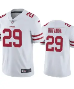 Talanoa Hufanga San Francisco 49ers Nike Vapor Limited Jersey - White