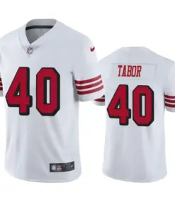 Teez Tabor New York Giants Nike Color Rush Limited Jersey - White