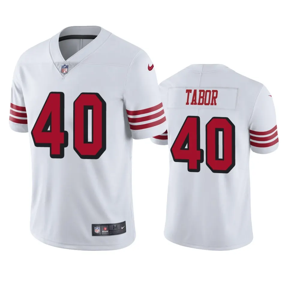 Teez Tabor New York Giants Nike Color Rush Limited Jersey - White
