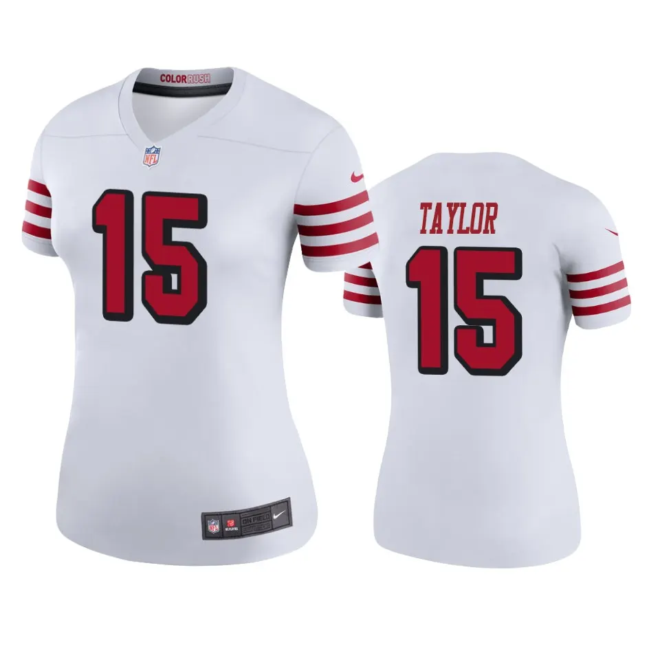 Trent Taylor San Francisco 49ers Nike Women's Color Rush Legend Jersey - White
