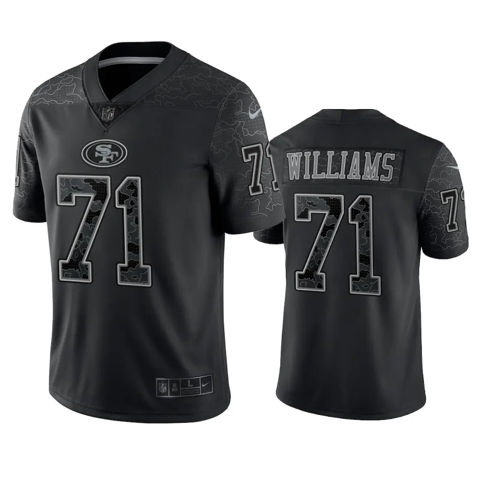 Trent Williams San Francisco 49ers Nike RFLCTV Limited Jersey - Black